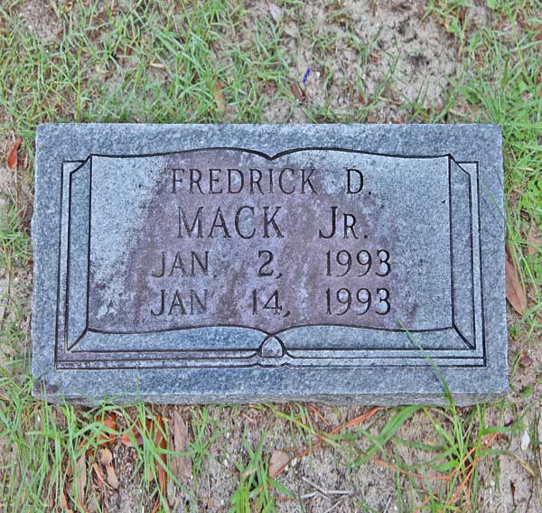 Frederick D. Mack Gravestone Photo