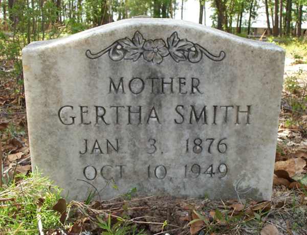 Gertha Smith Gravestone Photo