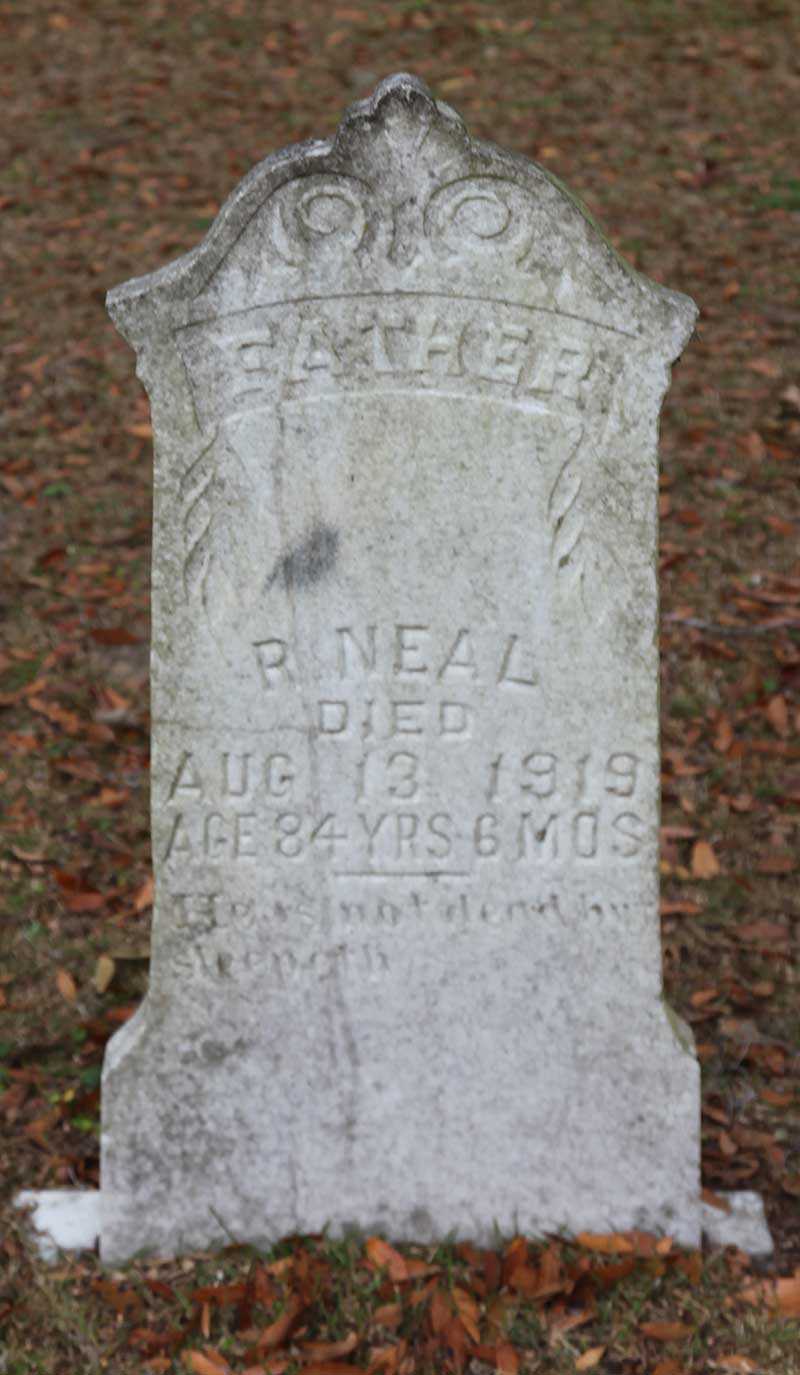 R Neal Gravestone Photo