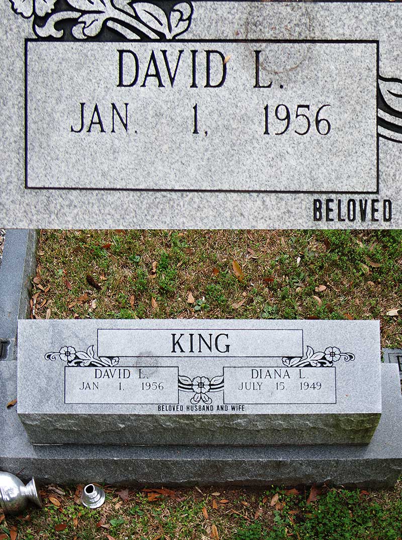 David L. King Gravestone Photo
