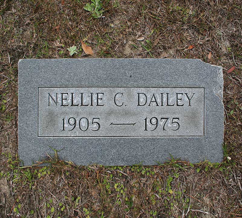 Nellie C. Dailey Gravestone Photo