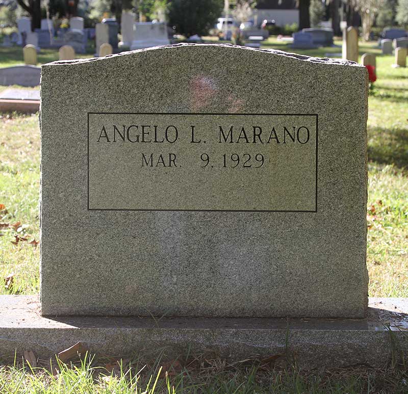 Angelo L. Marano Gravestone Photo