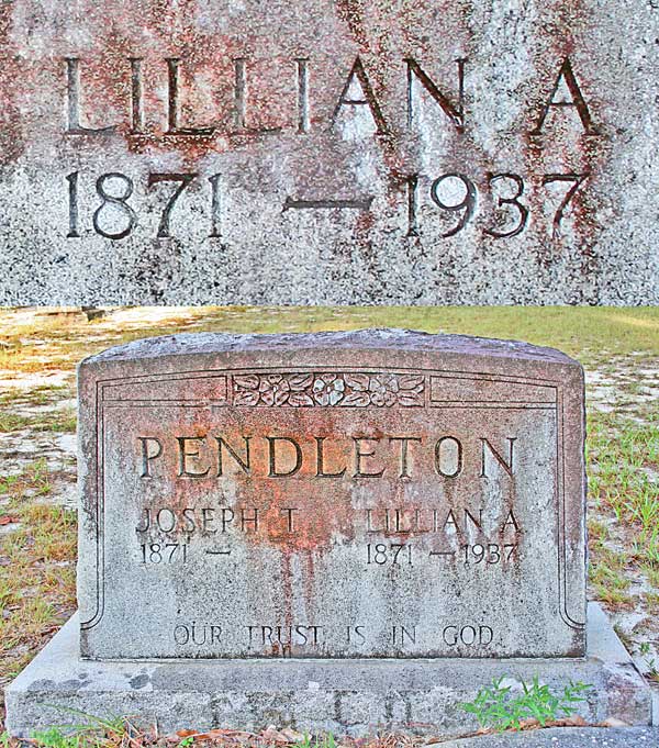 Lillian A. Pendleton Gravestone Photo