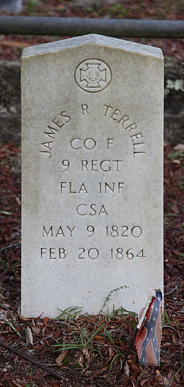 James R. Terrell Gravestone Photo