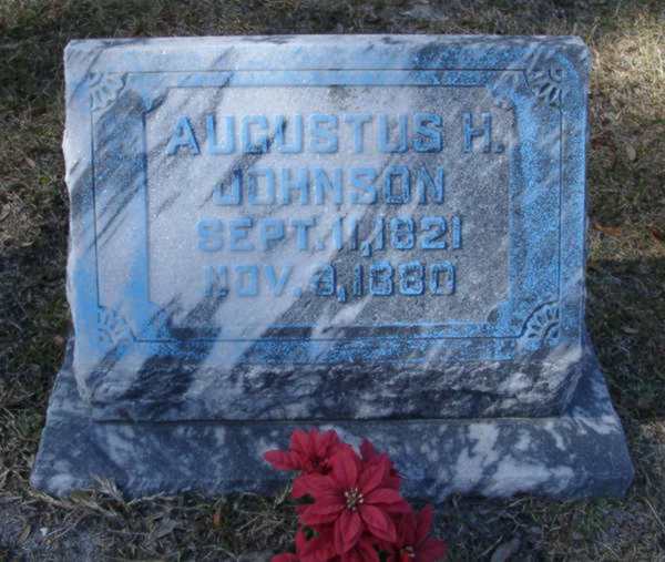 Augustus H. Johnson Gravestone Photo