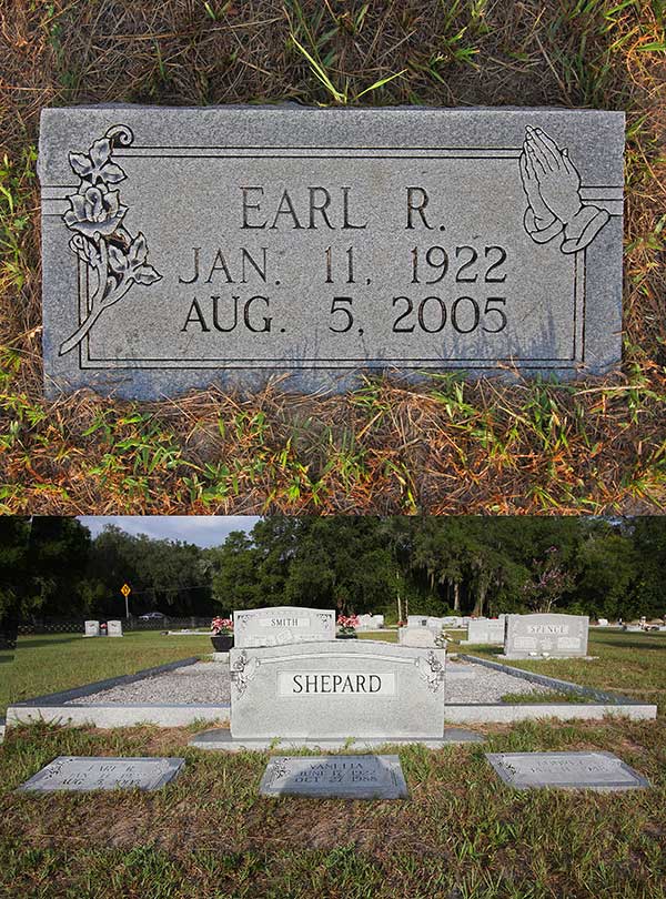Earl R. Shepard Gravestone Photo