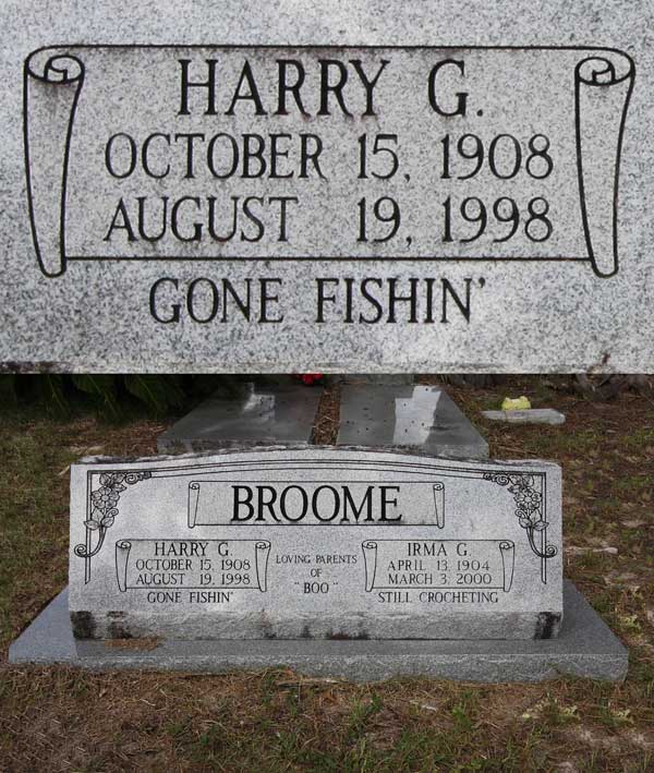 Harry G. Broome Gravestone Photo