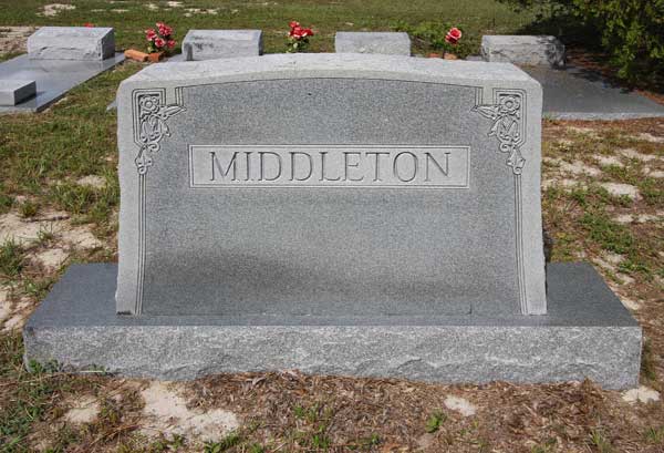  Middleton family monument Gravestone Photo