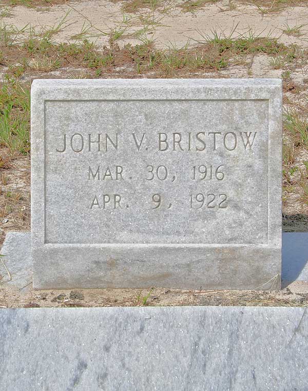 John V. Bristow Gravestone Photo