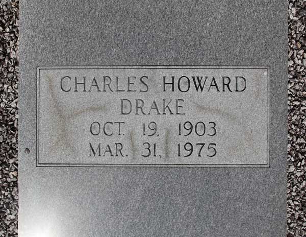 Charles Howard Drake Gravestone Photo