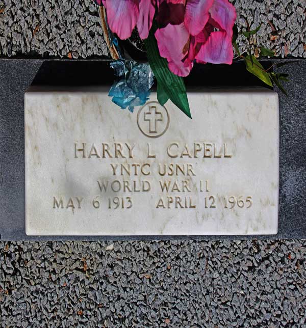 Harry L. Capell Gravestone Photo