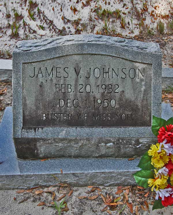 James V. Johnson Gravestone Photo