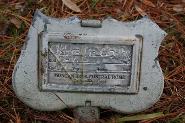 Charlie Copelin Gravestone Photo