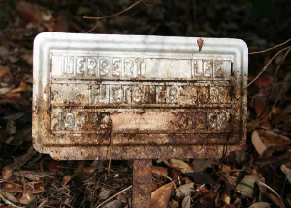 Herbert Lee Fletcher Gravestone Photo