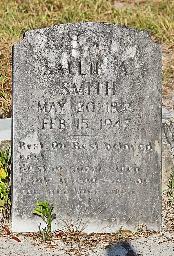 Sallie A. Smith Gravestone Photo