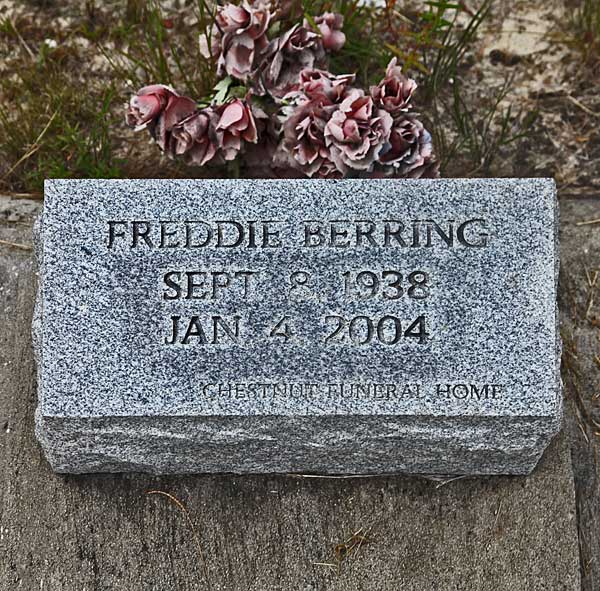 Freddie Berring Gravestone Photo