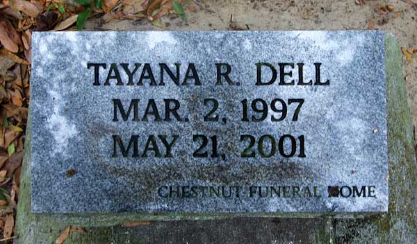 Tayana R. Dell Gravestone Photo