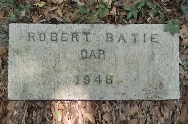 Robert Batie Cap Gravestone Photo