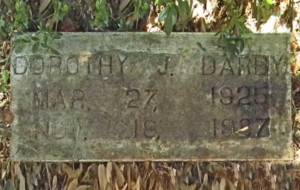 Dorothy J. Darby Gravestone Photo