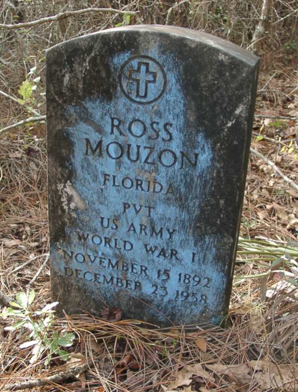 Ross Mouzon Gravestone Photo