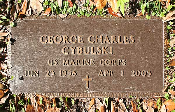 George Charles Cybulski Gravestone Photo