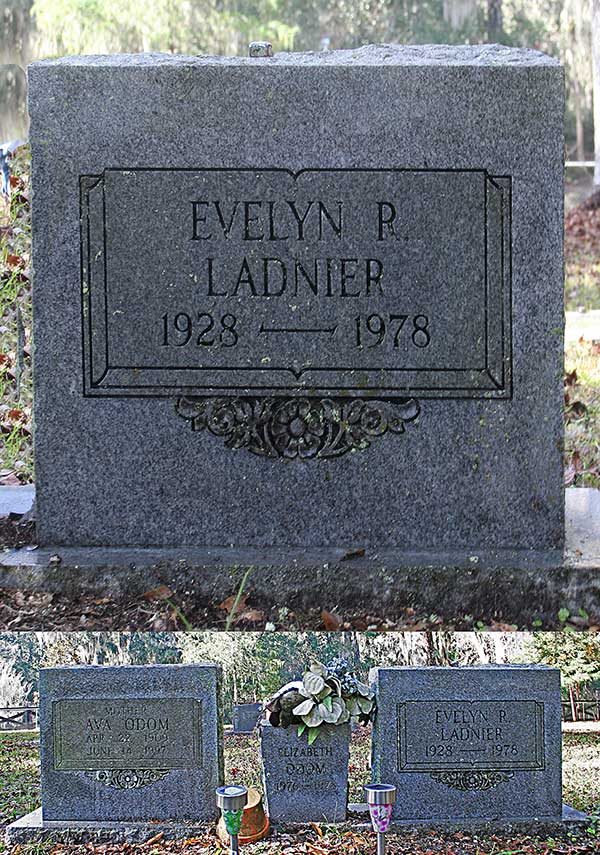 Evelyn P. Ladnier Gravestone Photo