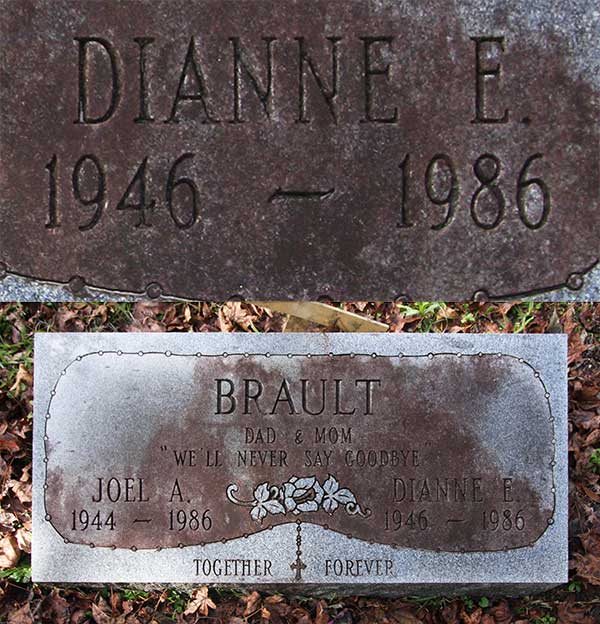 Dianne E. Brault Gravestone Photo