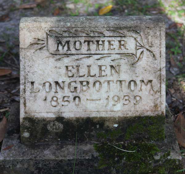 Ellen Longbottom Gravestone Photo