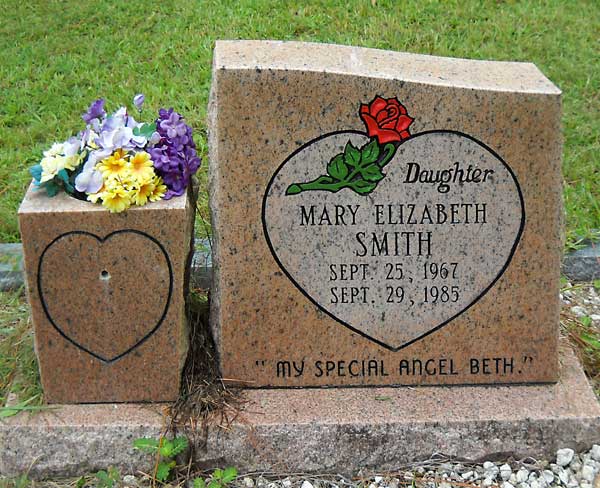 Mary Elizabeth Smith Gravestone Photo