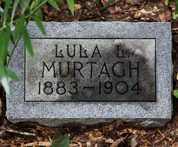 Lula L. Murtagh Gravestone Photo