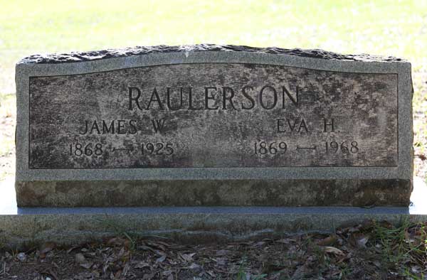 James W. & Eva H. Raulerson Gravestone Photo
