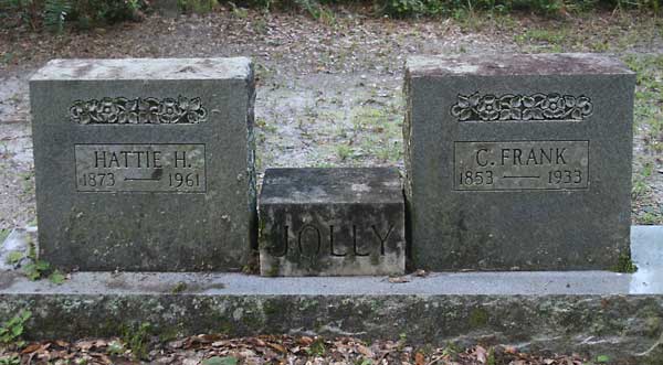 Hattie H. & C. Frank Jolly Gravestone Photo