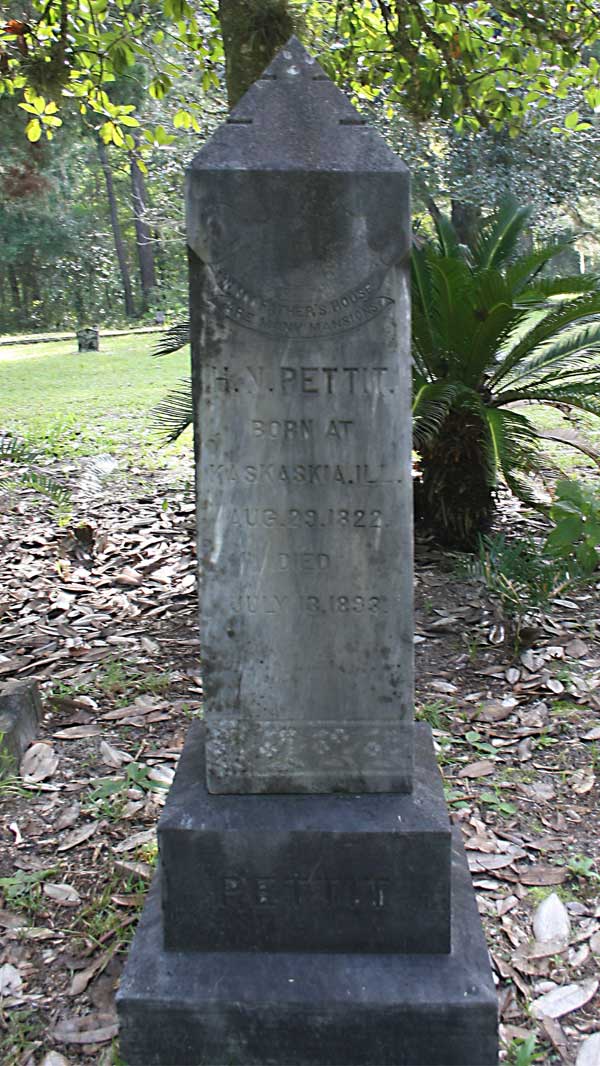 H. N. Pettit Gravestone Photo