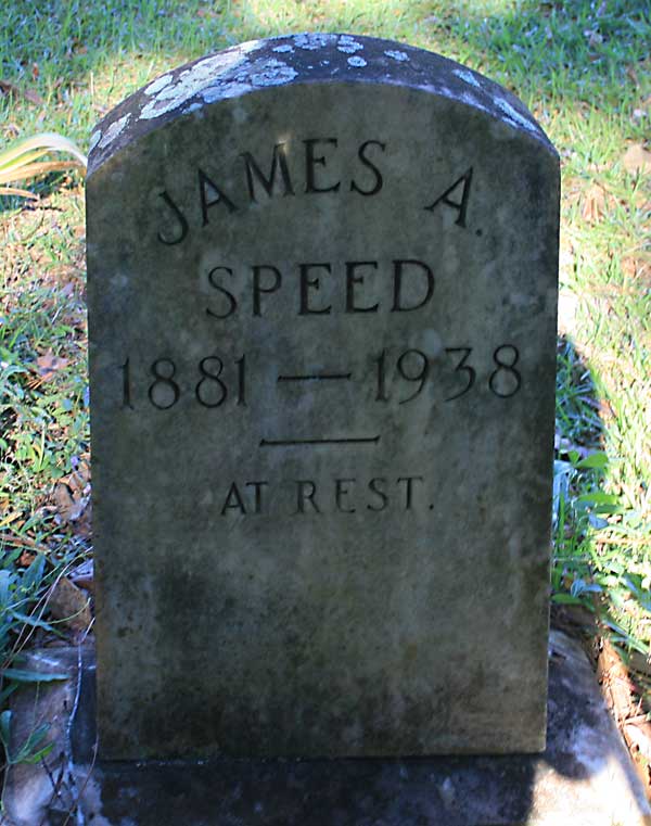 James A. Speed Gravestone Photo