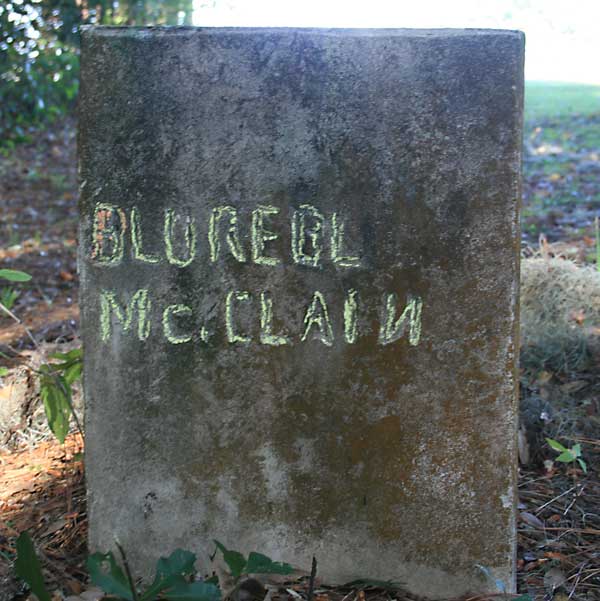 Blureel McClain Gravestone Photo