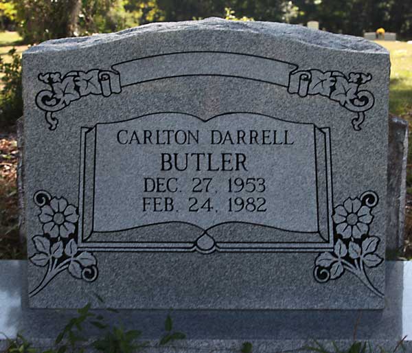 Carlton Darrell Butler Gravestone Photo