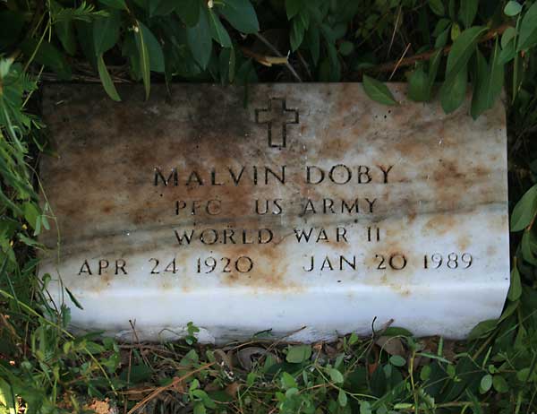 Malvin Doby Gravestone Photo