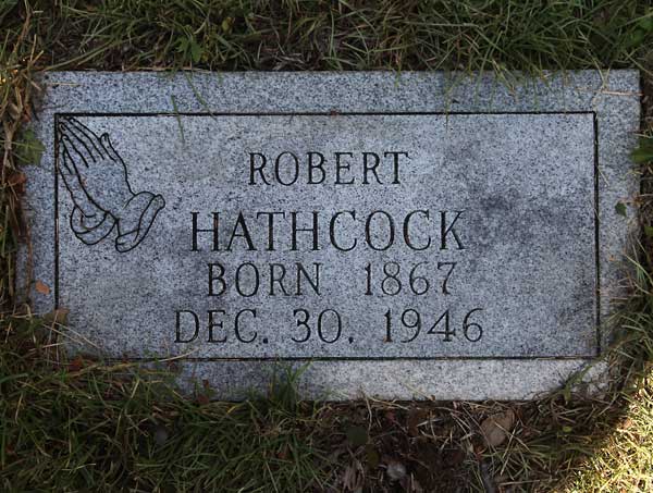 Robert Hathcock Gravestone Photo