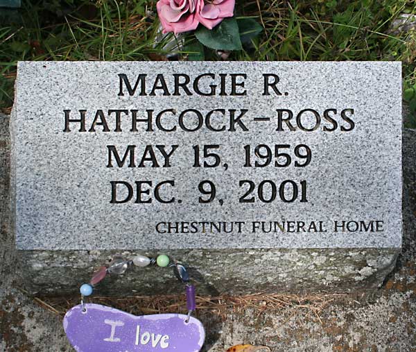 Margie R. Hathcock-Ross Gravestone Photo