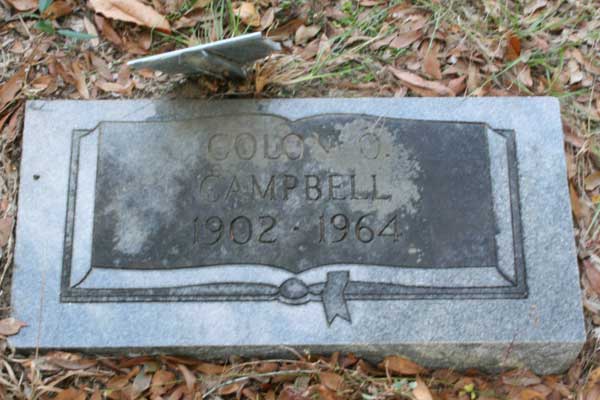 Colon O. Campbell Gravestone Photo
