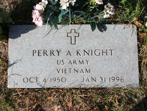Perry A. Knight Gravestone Photo