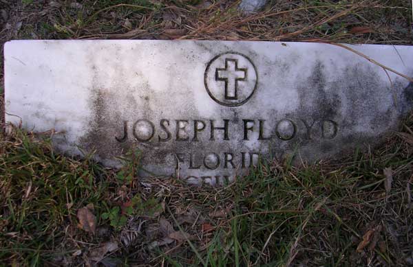 Joseph Floyd Gravestone Photo