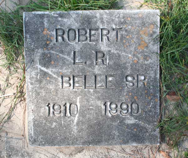 Robert L.R. Belle Gravestone Photo