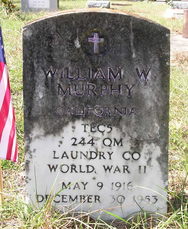 William W. Murphy Gravestone Photo