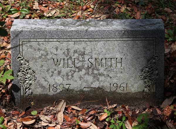 Will Smith Gravestone Photo