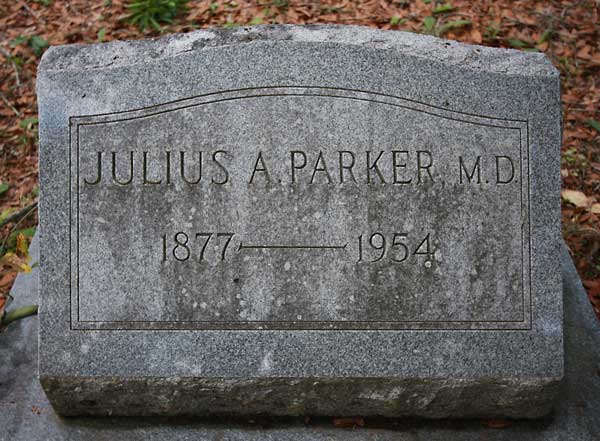 Julius A. Parker Gravestone Photo