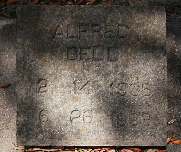 Alfred Bell Gravestone Photo