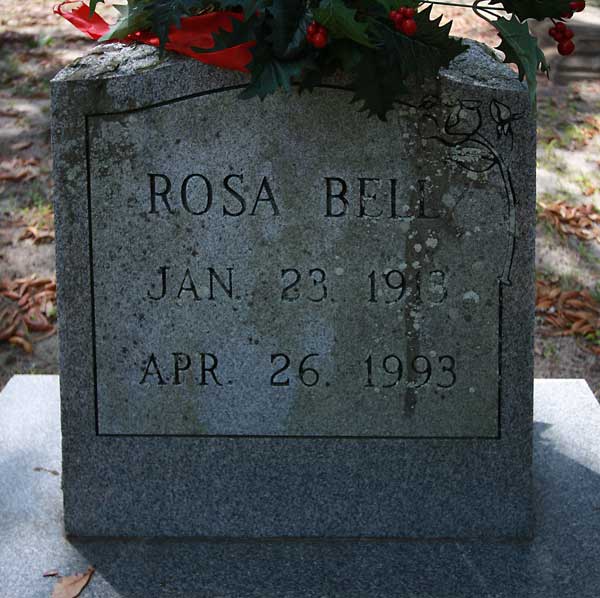 Rosa Bell Gravestone Photo