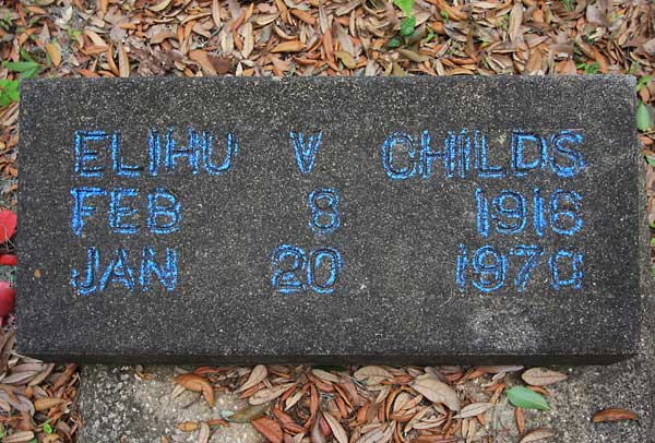 Elihu V. Childs Gravestone Photo