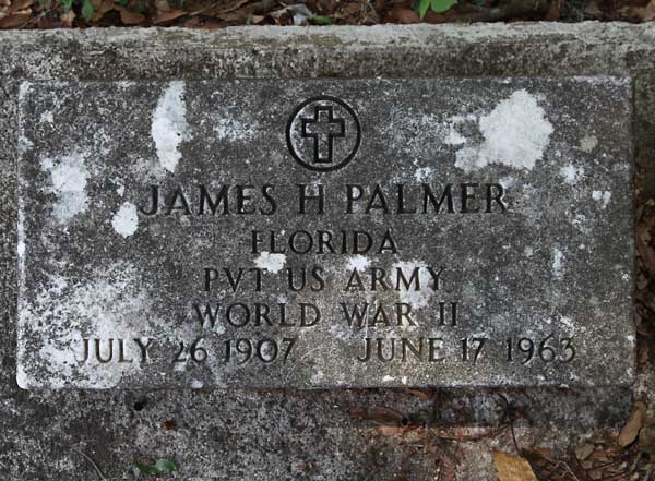 James H. Palmer Gravestone Photo